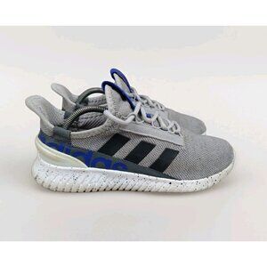 Adidas Men's 9 Yeezy Sneakers HR0345 Gray Black Canvas